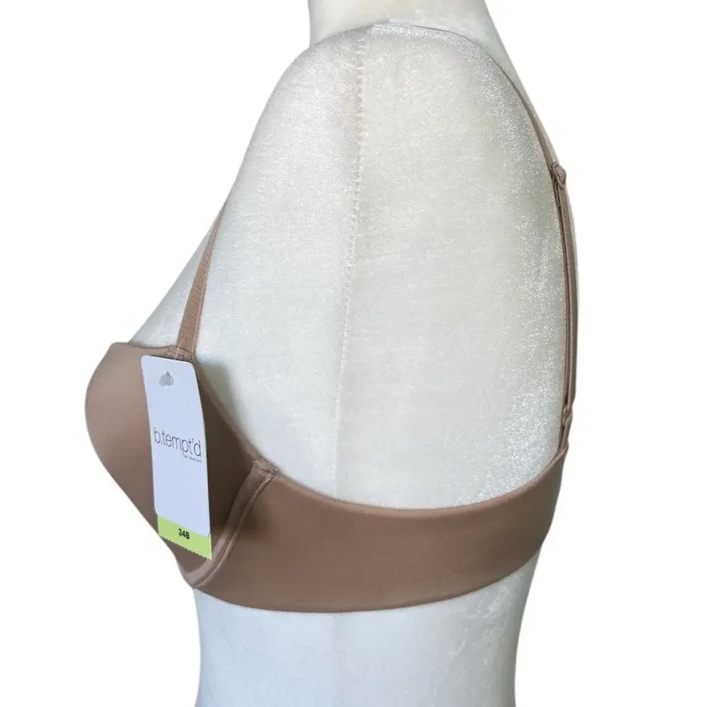 b.tempt'd Wacoal Future Foundation Balconette T-Shirt Bra Nude Size 34B 953481